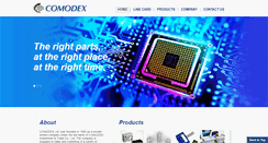 Desktop Screenshot of comodex.net