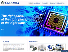 Tablet Screenshot of comodex.net